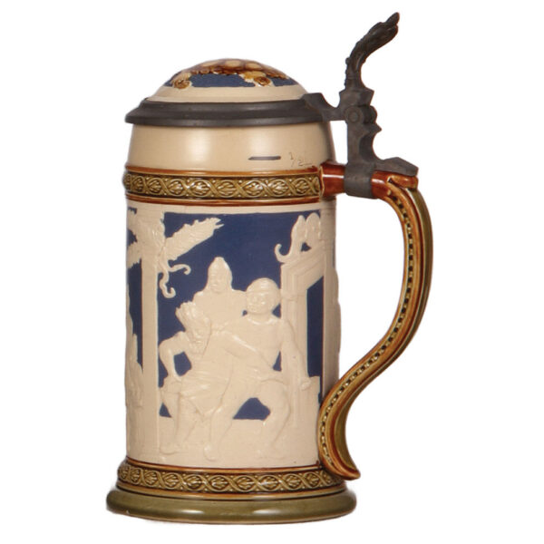 Mettlach stein, .5L, 2363, relief - Image 2