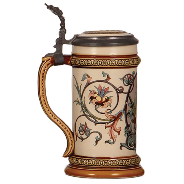 Mettlach stein, .5L, 580(1530), PUG - Image 3