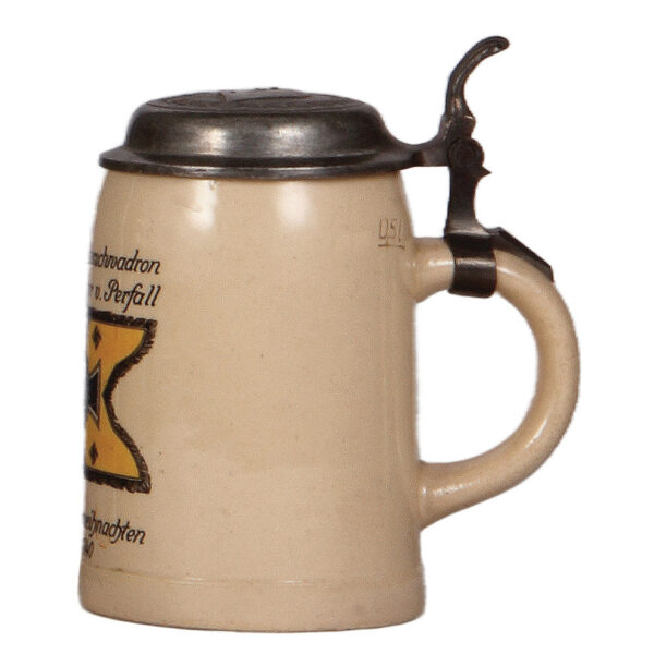 Third Reich stein, .5L, Radfahrschwadron 1940 - Image 2
