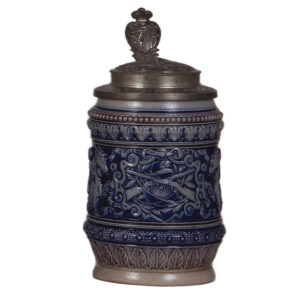 Stoneware stein, .5L, 3. Deutsches Bundesschiessen, Leipzig 1884
