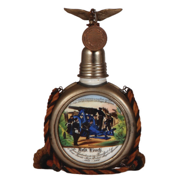 Regimental flask, .25L, Garde Fuss Artill. Regt. in Spandau, 1903 - 1905