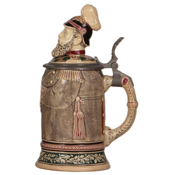 Character stein, 1.0L, pottery, Friederich III - Image 2