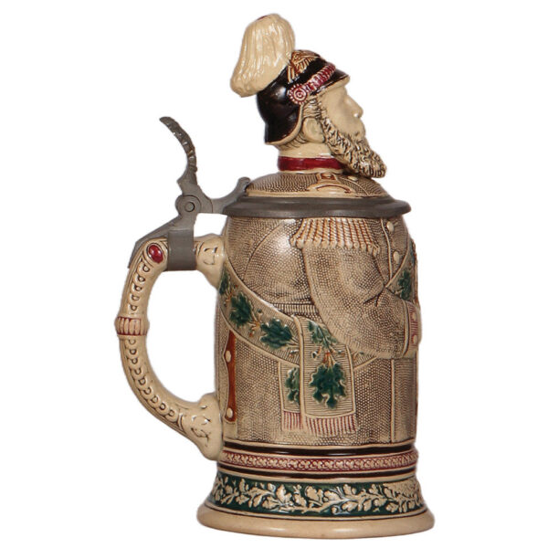 Character stein, 1.0L, pottery, Friederich III - Image 3