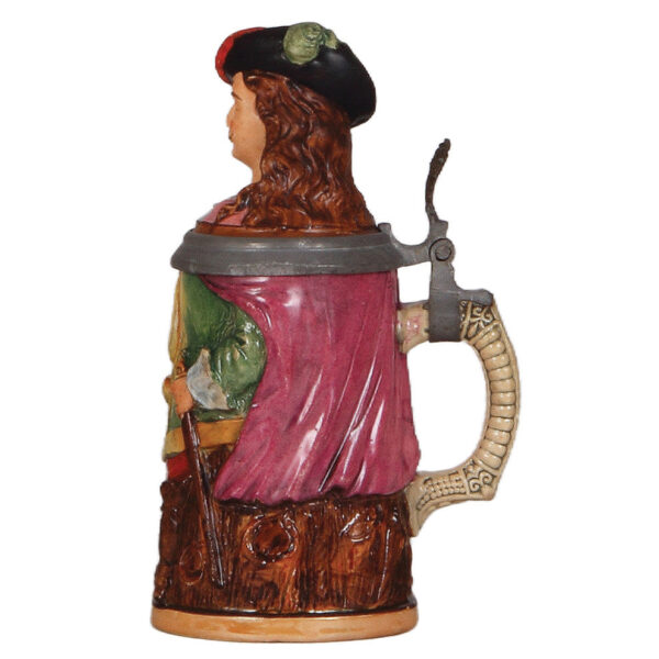 Character stein, .3L, pottery, Trumpeter - Image 2