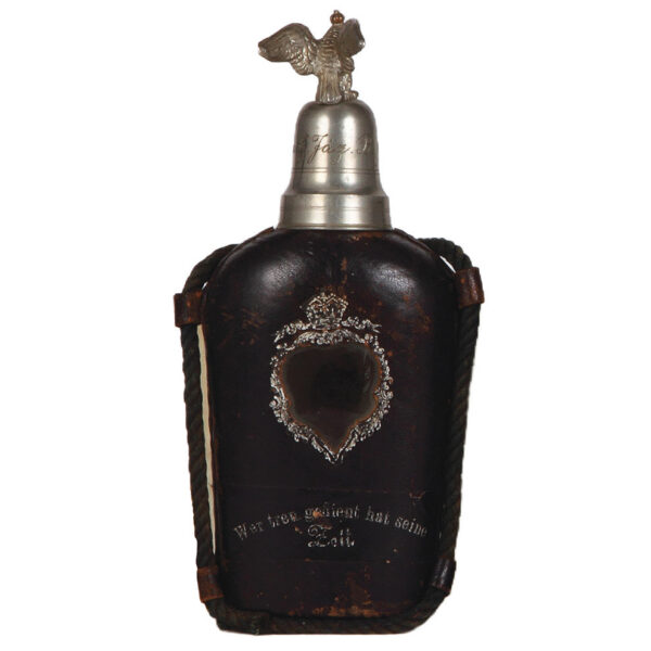 Regimental flask, .25L, 3. Comp. G. Jäg. B.