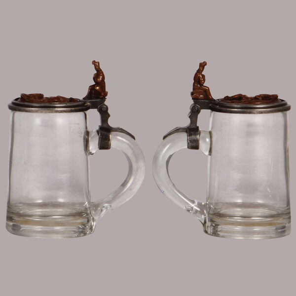 Glass steins (three) - Image 3