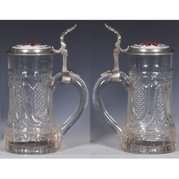 Glass steins (three) - Image 6