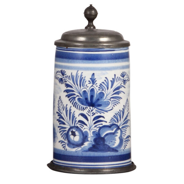 Faience steins (three), late 1700s - Image 8