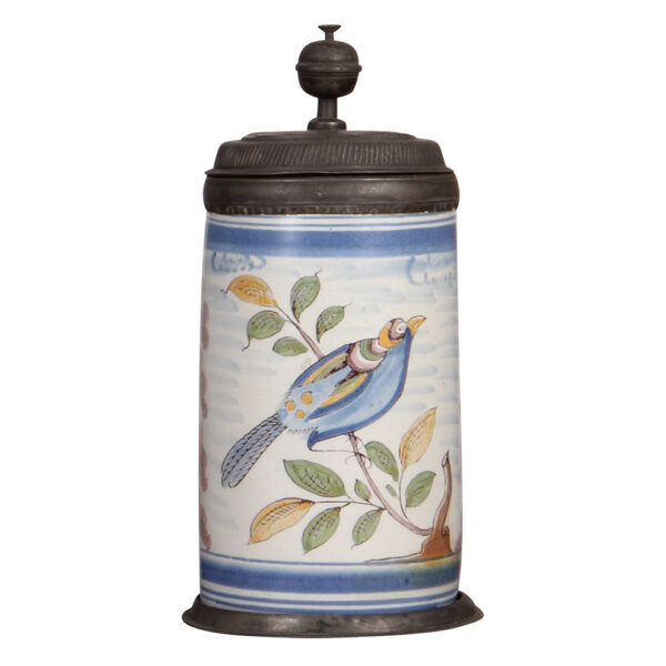 Faience steins (three), late 1700s - Image 2