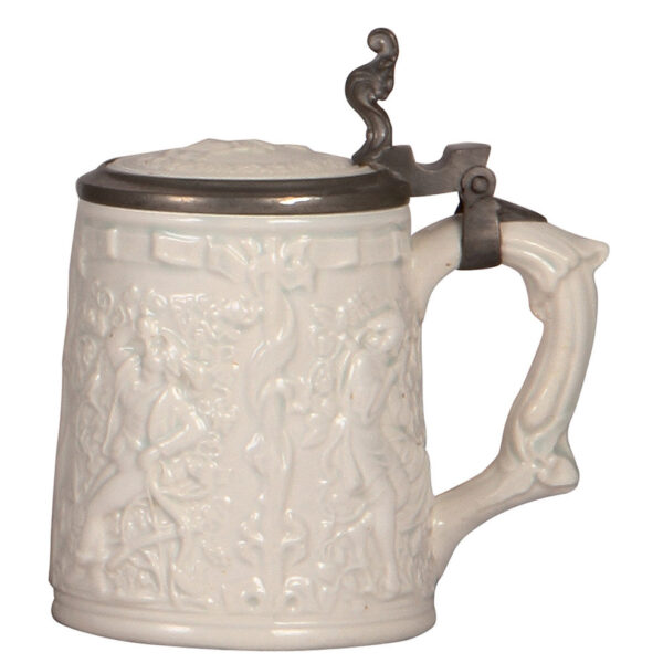 Pottery & stoneware steins (three), Amberg, Dümler & Breiden, New Orleans - Image 3