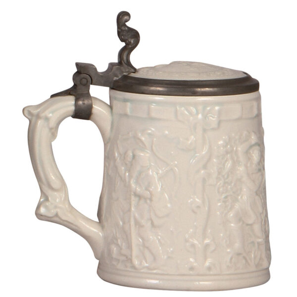 Pottery & stoneware steins (three), Amberg, Dümler & Breiden, New Orleans - Image 4
