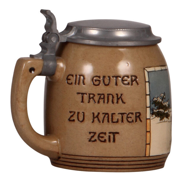 Stoneware & pottery steins (three) - Image 11