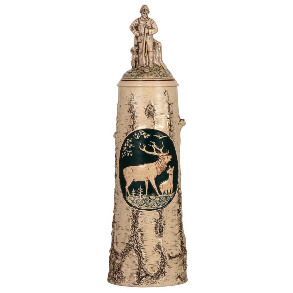 Pottery & stoneware steins (three) - Image 2