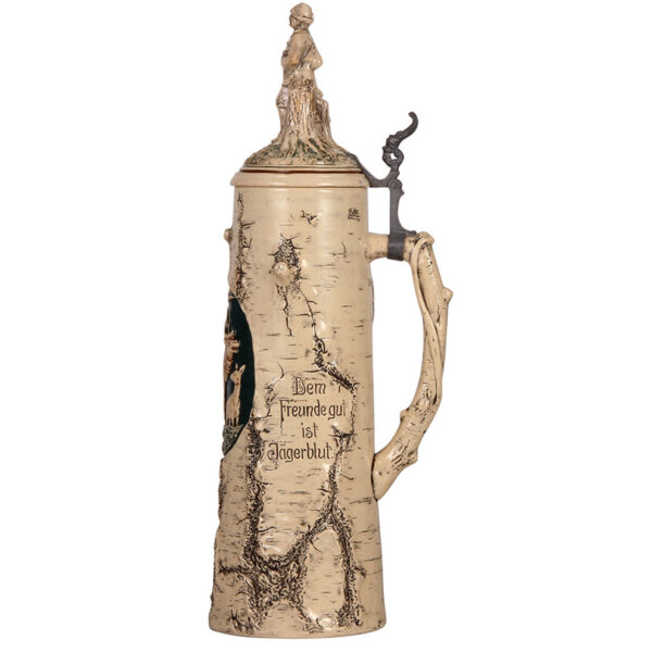 Pottery & stoneware steins (three) - Image 3