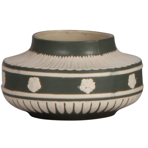 Mettlach items (three), vase, 3231, covered bowl, 3452, vase, 3110 - Image 4