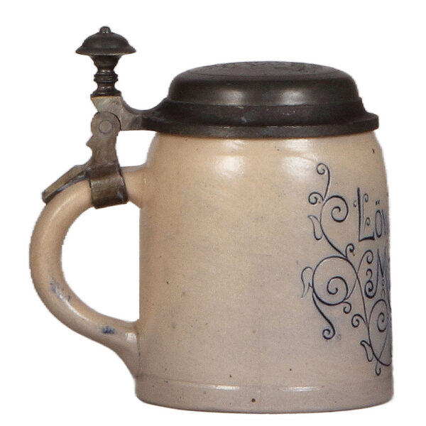 Stoneware stein, .5L,  Löwenbräu München - Image 3
