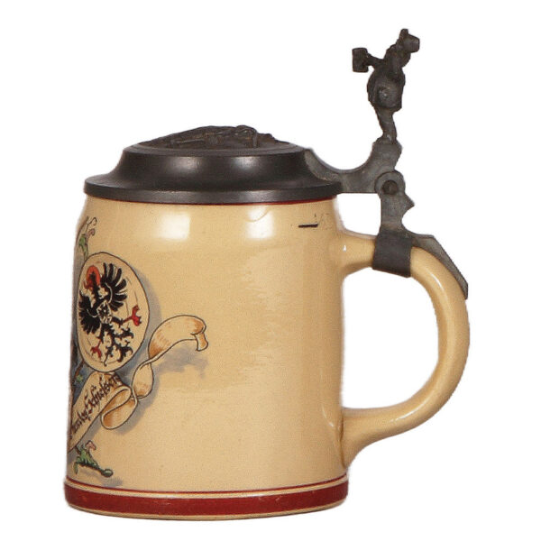 Mettlach stein, .5L, 10. Deutsches Bundesschiessen, Berlin, 1890 - Image 2