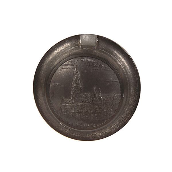 Stoneware stein, 1.0L, XVI. Deutsches Bundesschiessen, Hamburg, 1909 - Image 4