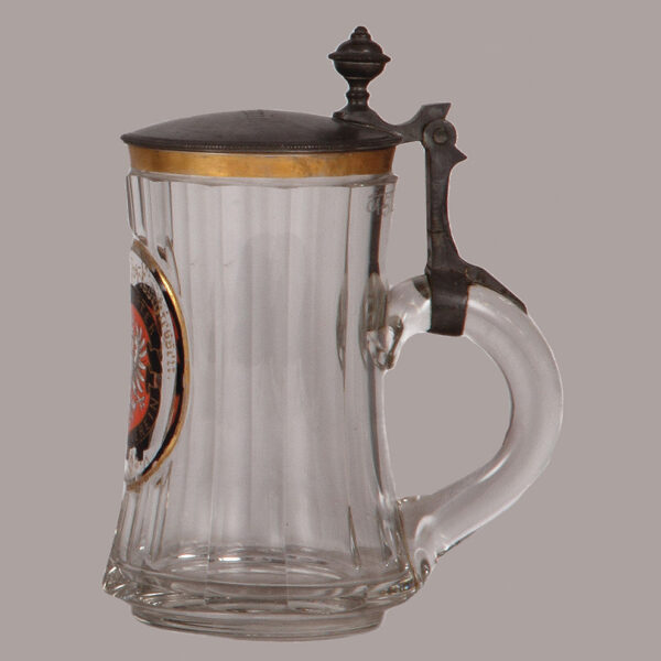 Glass stein, .5L,   Frankfurter Schützen Verein, 1905 - Image 2