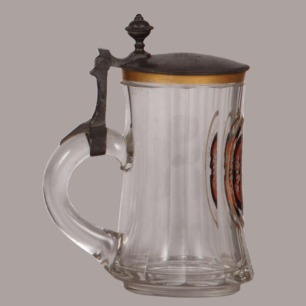 Glass stein, .5L,   Frankfurter Schützen Verein, 1905 - Image 3
