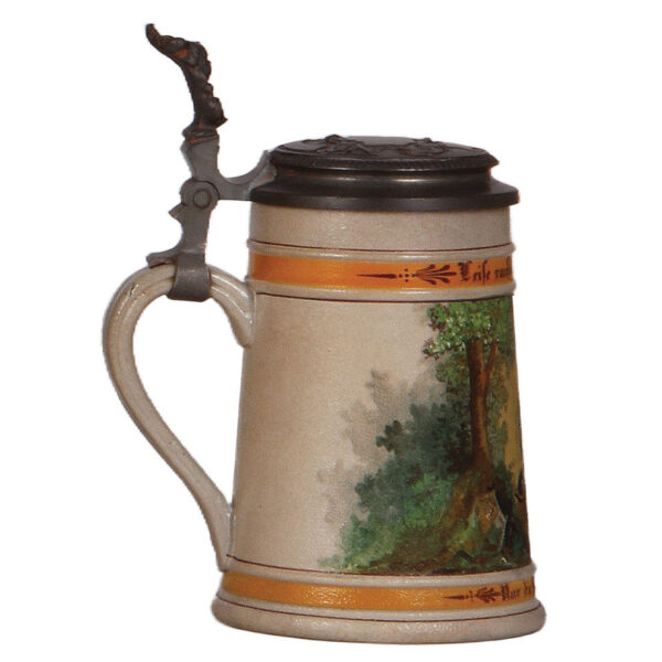 Stoneware stein, .5L, by Saeltzer - Image 3