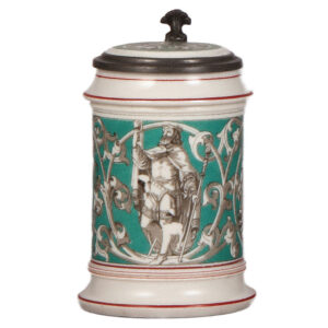 Mettlach stein, .5L, 728