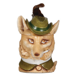 Character stein, .5L, Gentleman Fox