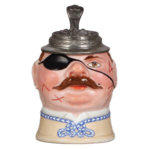 Character stein, .5L, Fraternity Student
