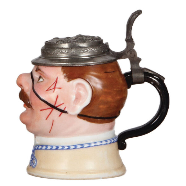 Character stein, .5L, Fraternity Student - Image 2