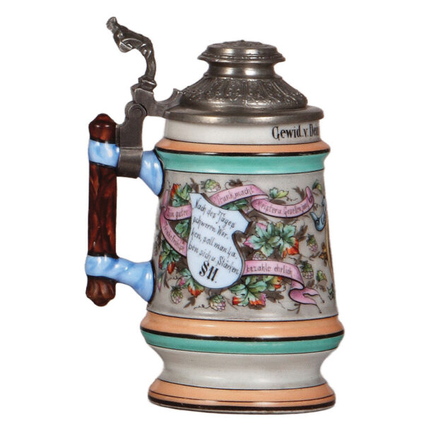 Porcelain stein, .5L, Occupational Bergbau [Miner] - Image 3