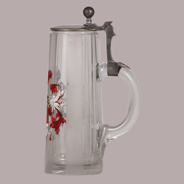 Regimental stein, .5L, 4. Telegraph Btl. Nr. 3, 1901 - 1903 - Image 2