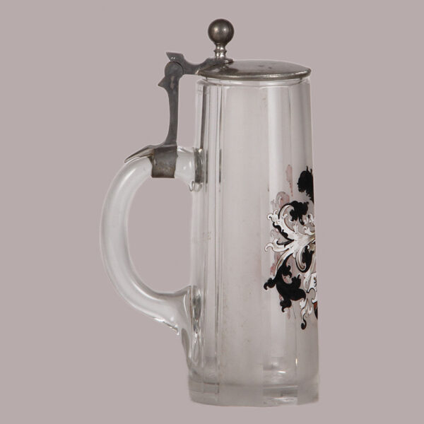 Regimental stein, .5L, 4. Telegraph Btl. Nr. 3, 1901 - 1903 - Image 3