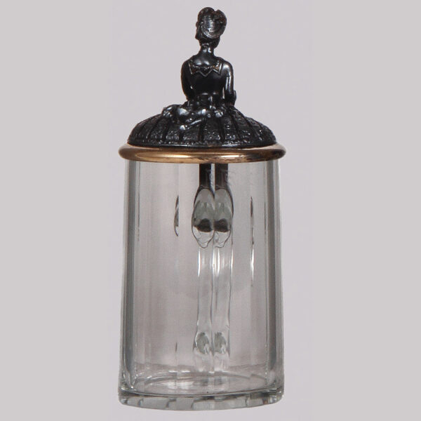 Character stein, .5L, Bustle Lady - Image 3