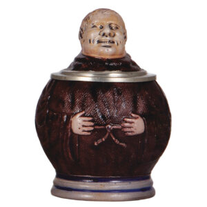 Character stein, 1.0L stoneware,  Monk