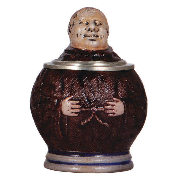 Character stein, 1.0L stoneware,  Monk