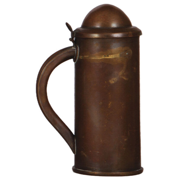 Military stein, .5L, Trench Art, made from an artillery shell - Image 3