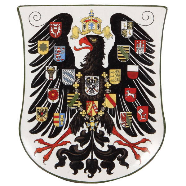 Mettlach plaque, 13.2" x 11.1", 1290/3225