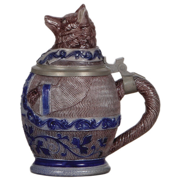 Character stein, .5L, stoneware, Fox - Image 2