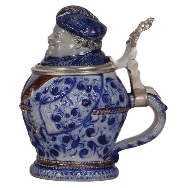 Character stein, .5L, stoneware, Fallstaff - Image 2