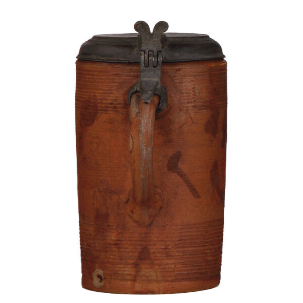 Stoneware stein, 1.0L, Walzenkrug, 1700s - Image 4