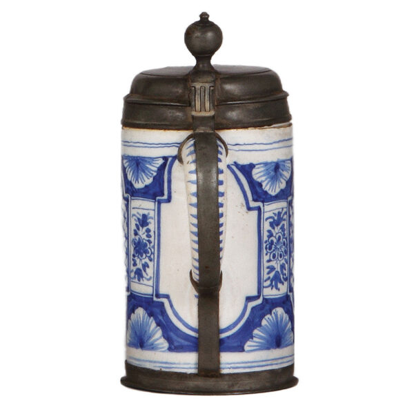 Faience Walzenkrug. 7.9", North German Walzenkrug - Image 4