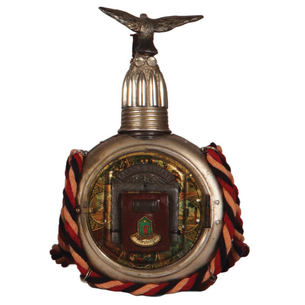 Regimental flask, .25L, Inft. Regt. Nr. 17, Mörchingen - Image 2