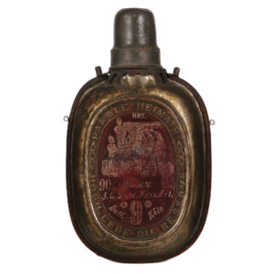 Regimental flask, .25L, Fuss Artl. Nr. 9, Köln, 1890 - 1893