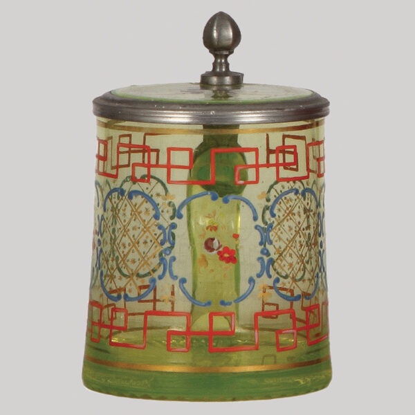 Glass stein, .5L,  green uranium,