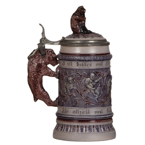Stoneware stein, .5L,  by Marzi & Remy - Image 4