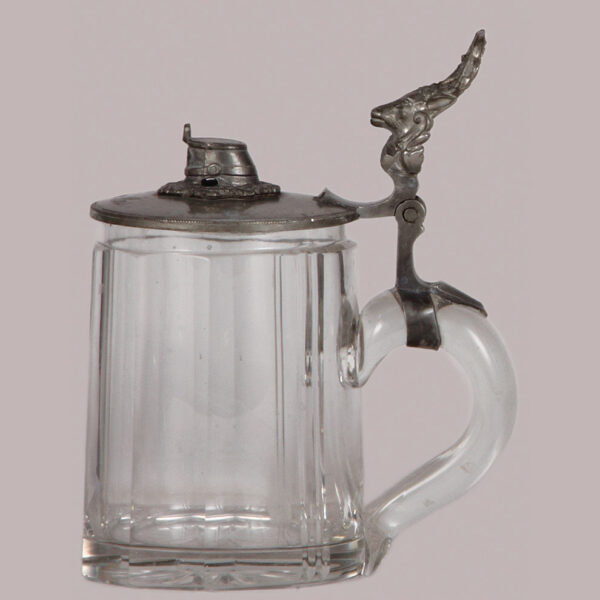 Regimental stein, .5L, 3. Komp., Jäger Batl. Nr. 11, Marburg, 1904 - 1906 - Image 2