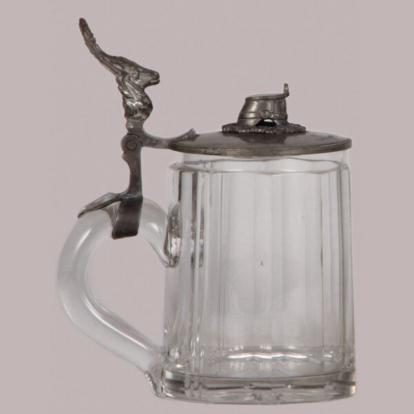Regimental stein, .5L, 3. Komp., Jäger Batl. Nr. 11, Marburg, 1904 - 1906 - Image 3