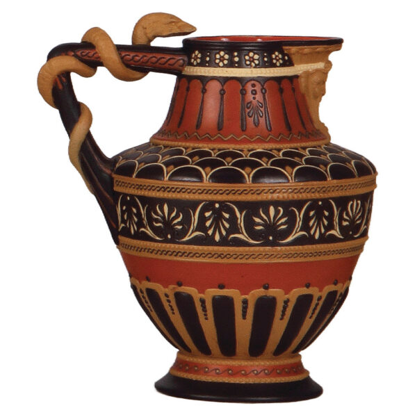 Mettlach pitcher, 7.2" ht., 2258 - Image 3