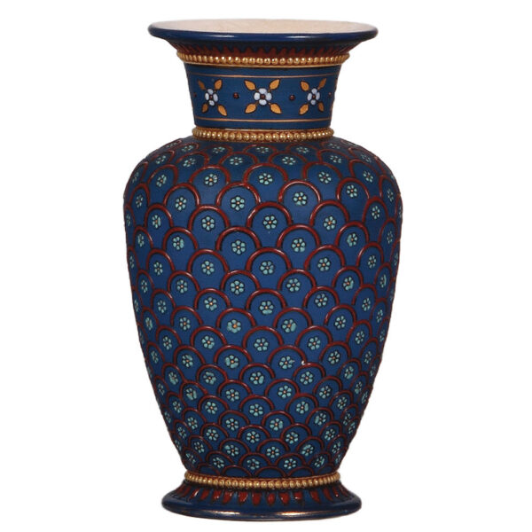 Mettlach vase, 8.5" ht., 1576