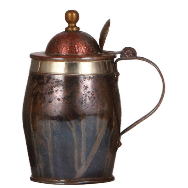 Military stein, .5L, Trench Art, made from an artillery shell